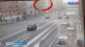 Водитель грубо нарушил правила дорожного движения в центре Петербурга