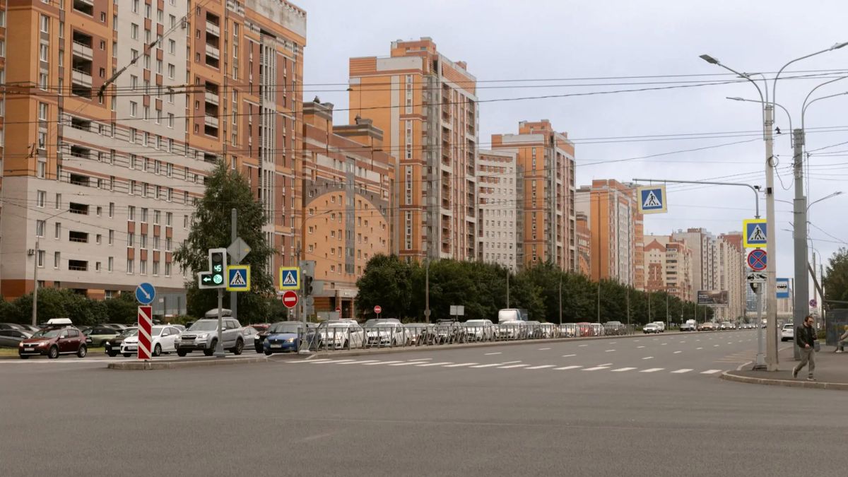 На Богатырском проспекте завершили ремонт На Богатырском проспекте завершили ремонт
