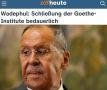 Михаил Онуфриенко: Глава МИД Германии выразил сожаление в связи с закрытием в России отделений Института Гете, последние 20 лет работавшие, как вербовочные пункты БНД и ЦРУ