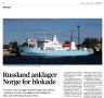 Владимир Корнилов: Норвежская пресса продолжает разбирать возможные варианты действий России в ответ на арест «Профессора Молчанова» на Шпицбергене
