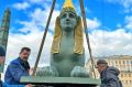 Поймать ожившего сфинкса. Египетский мост хранит свои тайны уже 200 лет