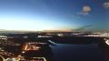 Северное сияние осветило Петербург