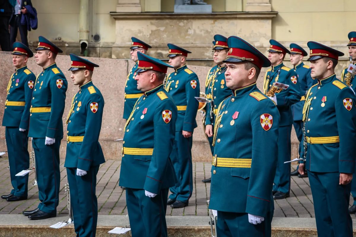 В Санкт-Петербурге в Государственном Эрмитаже военный оркестр штаба Северо-Западного округа Росгвардии стал участником памятной акции, посвященной Дню памяти жертв блокады Ленинграда В Санкт-Петербурге в Государственном Эрмитаже военный оркестр штаба Северо-Западного округа Росгвардии стал участником памятной акции, посвященной Дню памяти жертв блокады Ленинграда