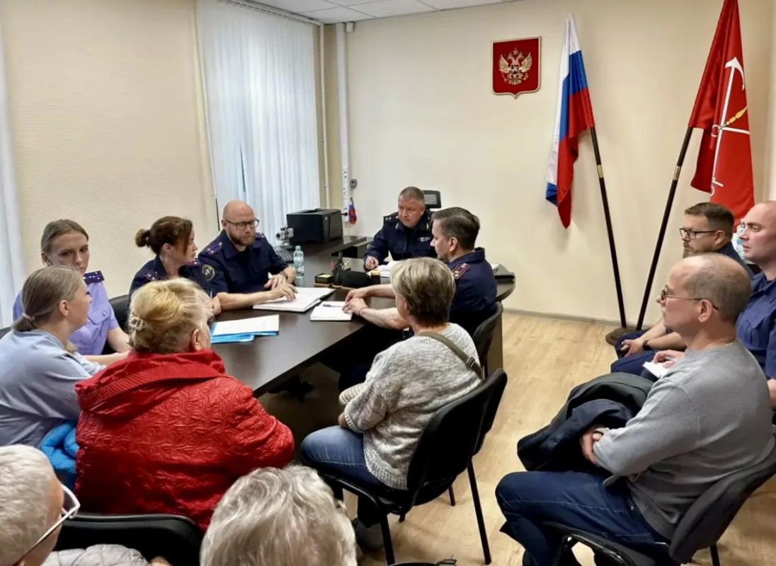 Руководитель ГСУ СК России по Санкт-Петербургу Павел Выменец провел личный прием граждан в Колпинском районе Руководитель ГСУ СК России по Санкт-Петербургу Павел Выменец провел личный прием граждан в Колпинском районе