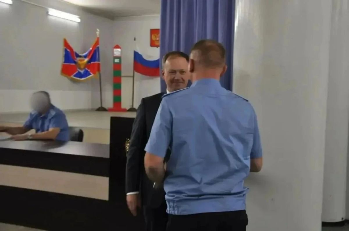 Пограничникам в Выборге вручили награды за содействие в СВО