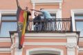 Флаги официально спустили со здания генконсульства Германии в Петербурге