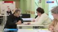 Как проходит голосование на одном из избирательных участков Петербурга