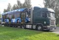 Первые троллейбусы новой модели привезли в Петербург из Беларуси