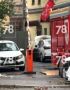 Два полицейских автомобиля загорелись на парковке отдела полиции №28