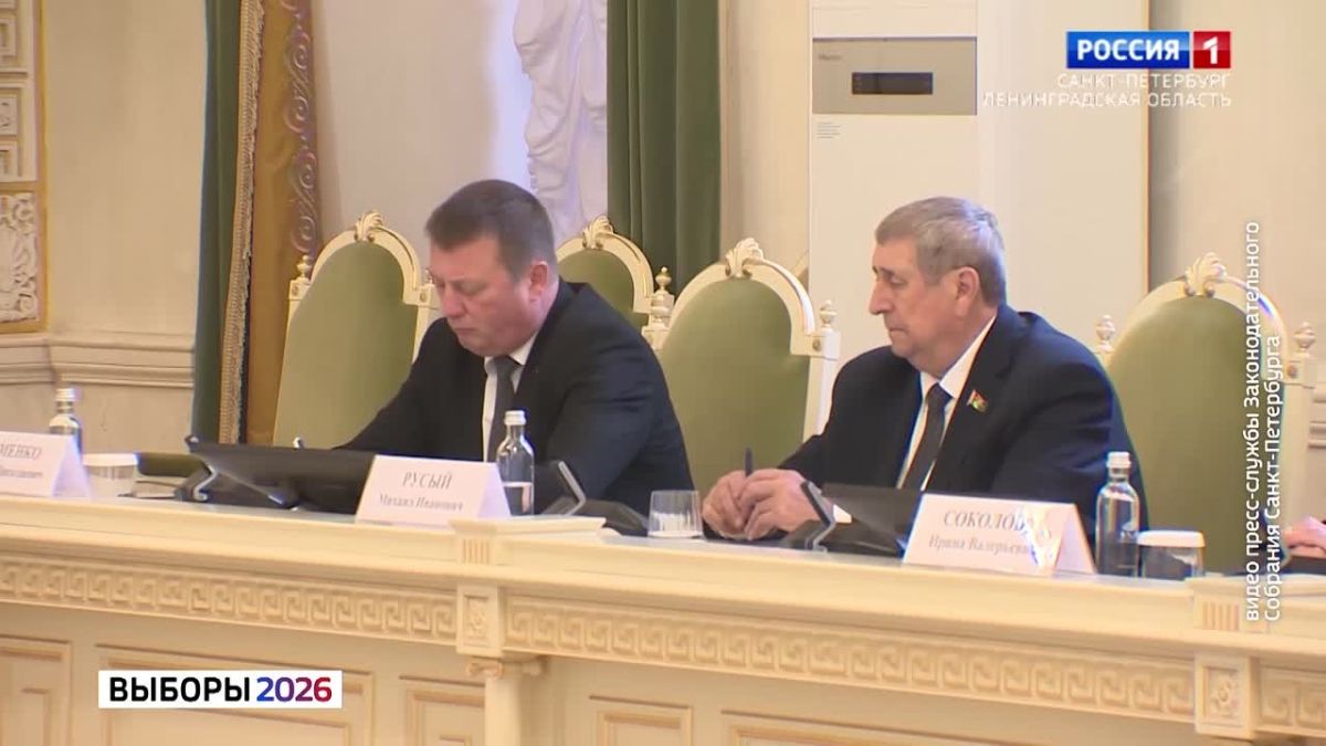 Наблюдатели от МПА СНГ встретились с председателем Закcобрания Александром Бельским