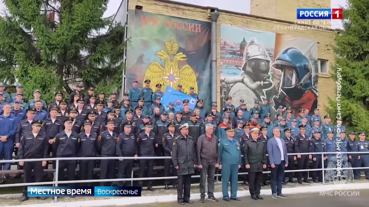 В Северной столице прошли международные соревнования пожарных