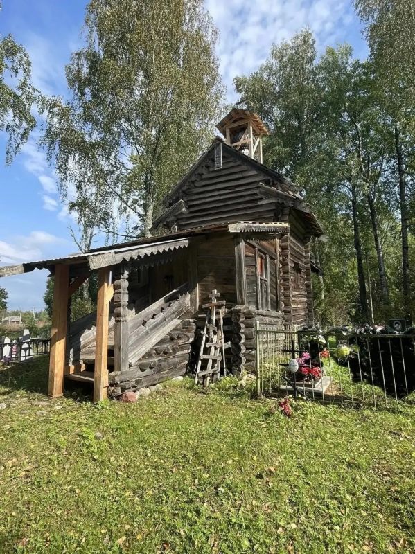 В деревне Лиственка законсервировали деревянную церковь XVI века В деревне Лиственка законсервировали деревянную церковь XVI века