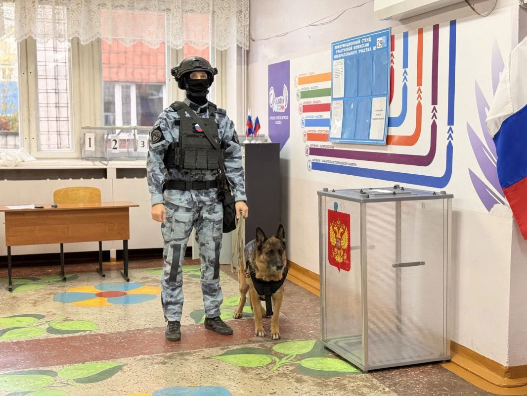 Военнослужащие и сотрудники воинских частей и территориальных управлений Северо-Западного округа Росгвардии обеспечили безопасность проведения единого дня голосования Военнослужащие и сотрудники воинских частей и территориальных управлений Северо-Западного округа Росгвардии обеспечили безопасность проведения единого дня голосования