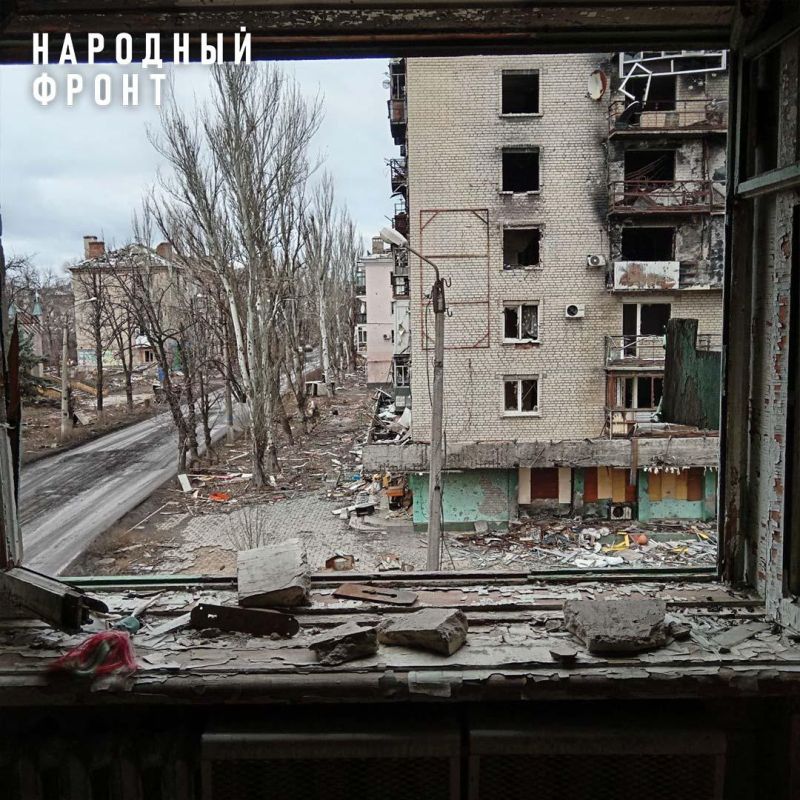 На кадрах — зона боевых действий На кадрах — зона боевых действий