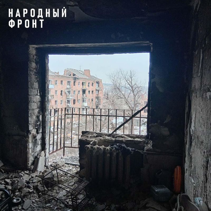 На кадрах — зона боевых действий На кадрах — зона боевых действий