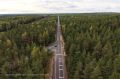 Завершён ремонт 10 км Рощинского шоссе в Курортном районе