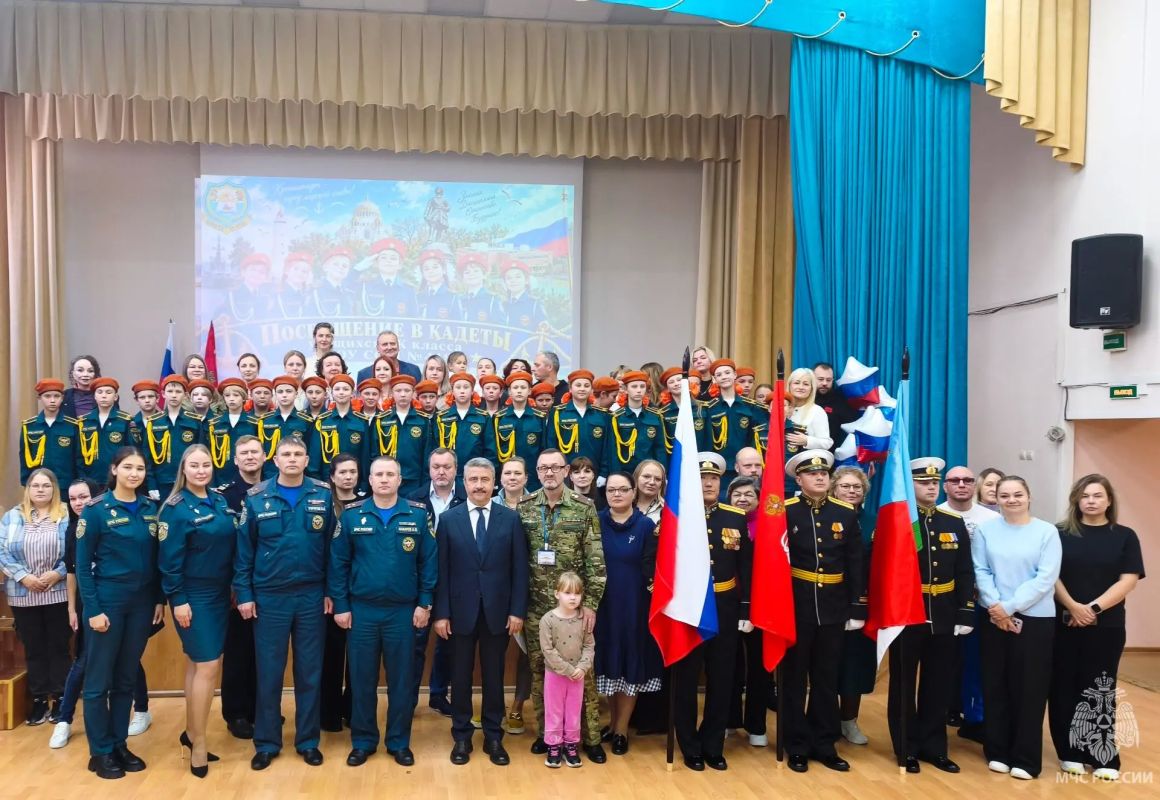 В рядах "чрезвычайных кадет" очередное пополнение! В рядах "чрезвычайных кадет" очередное пополнение!