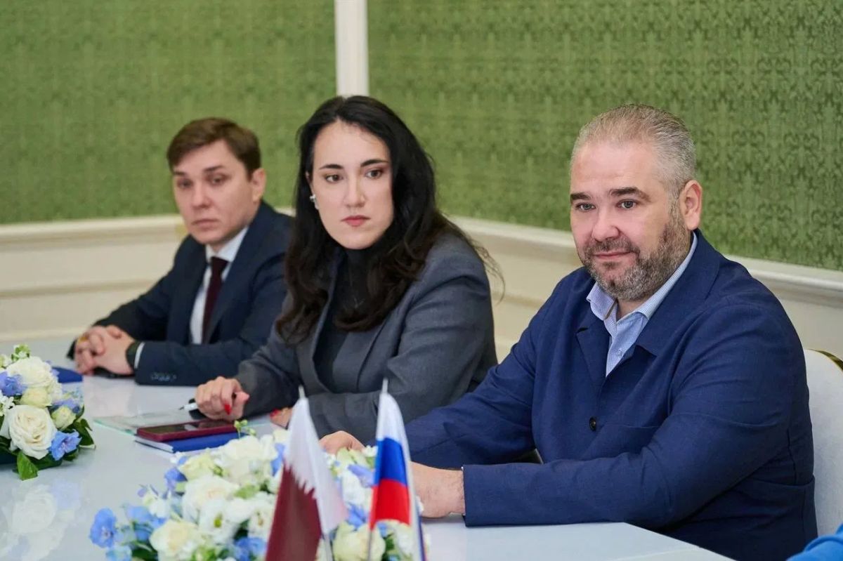 Ольга Любимова встретилась с министрами культуры Катара и Палестины на полях XII Санкт-Петербургского международного форума объединенных культур Ольга Любимова встретилась с министрами культуры Катара и Палестины на полях XII Санкт-Петербургского международного форума объединенных культур
