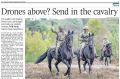 Владимир Корнилов: The Times сегодня, изучив опыт войны на Украине, пишет о преимуществе кавалерии перед танками в современной войне