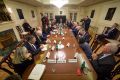 Зеленский провел встречу с экспертами и руководителями аналитических центров США