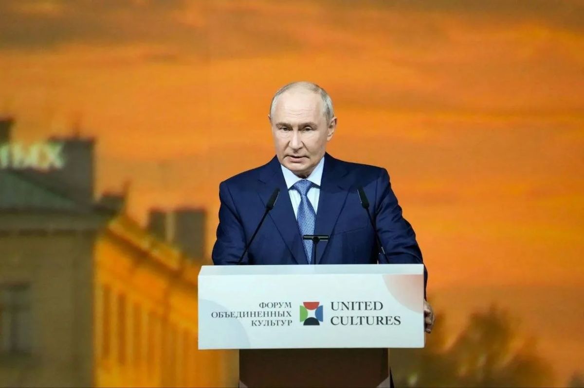Ольга Любимова: Президент России Владимир Владимирович Путин выступил на пленарном заседании XII Санкт-Петербургского международного форума объединённых культур Ольга Любимова: Президент России Владимир Владимирович Путин выступил на пленарном заседании XII Санкт-Петербургского международного форума объединённых культур