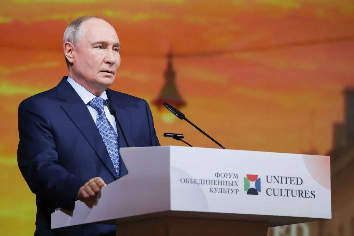 Ольга Любимова: Президент России Владимир Владимирович Путин выступил на пленарном заседании XII Санкт-Петербургского международного форума объединённых культур Ольга Любимова: Президент России Владимир Владимирович Путин выступил на пленарном заседании XII Санкт-Петербургского международного форума объединённых культур