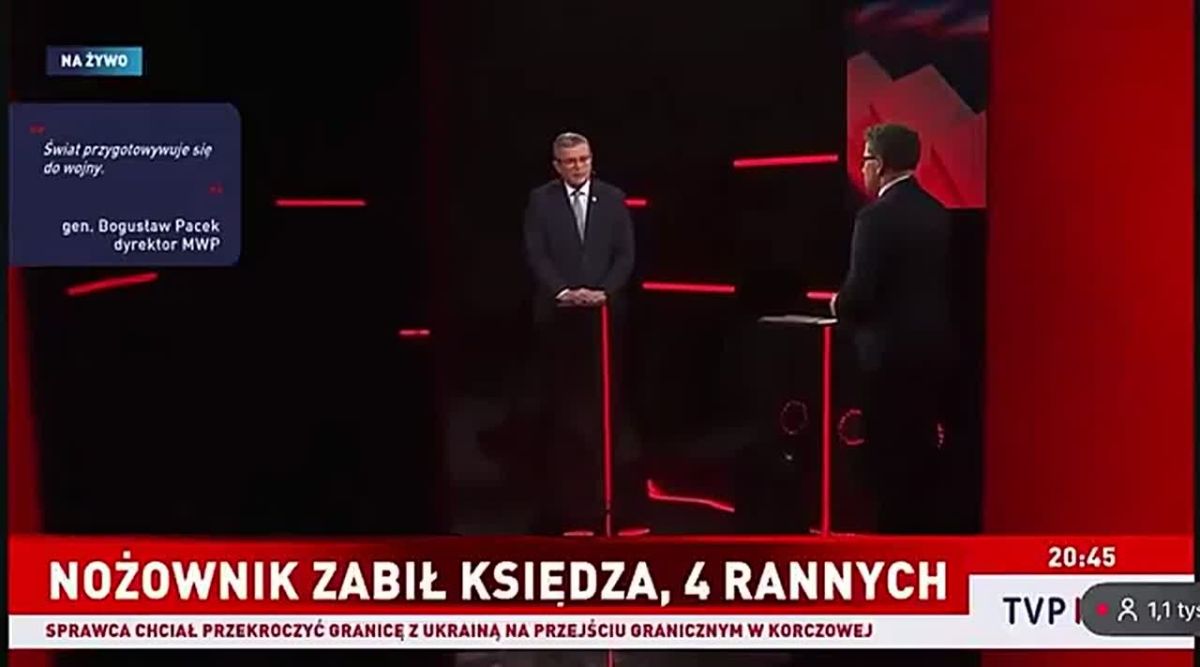 Владимир Корнилов: Польский сенатор Марцин Босяцкий поясняет на государственном телеканале новость о том, что украинский убийца, устроивший резню в польском монастыре, служил в ВСУ: «Если это правда, что этот человек приехал...