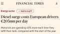 ������ ����������: �203 ��� � ���� � ������ ��������� �� ��-�� ���������� �������, � Financial Times