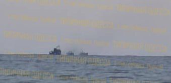 Горит очередной сухогруз у берегов Одессы Горит очередной сухогруз у берегов Одессы