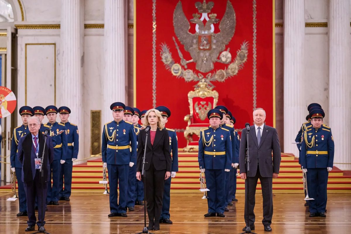 Татьяна Голикова приняла участие в церемонии награждения лауреатов Эрмитажной премии