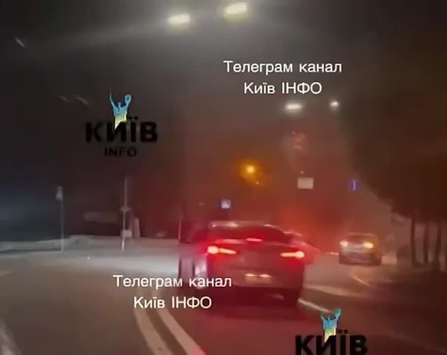Прилет в районе следственного изолятора СБУ в Киеве
