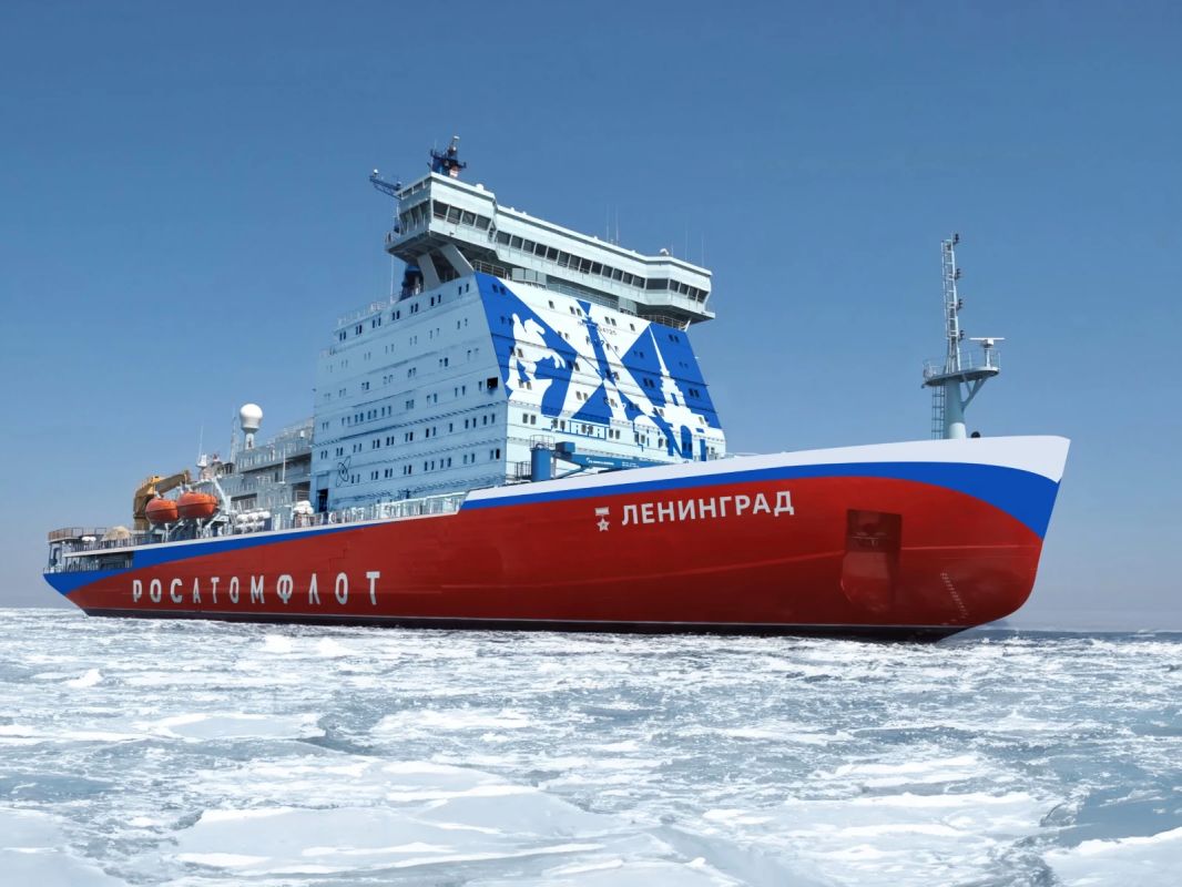 Атомный ледокол «Ленинград» спустят на воду в этом году