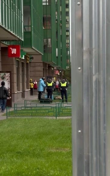 В Мурино "человек-паук" начал демонстрацию чудес эквилиблистики на балконе, а закончил на земле