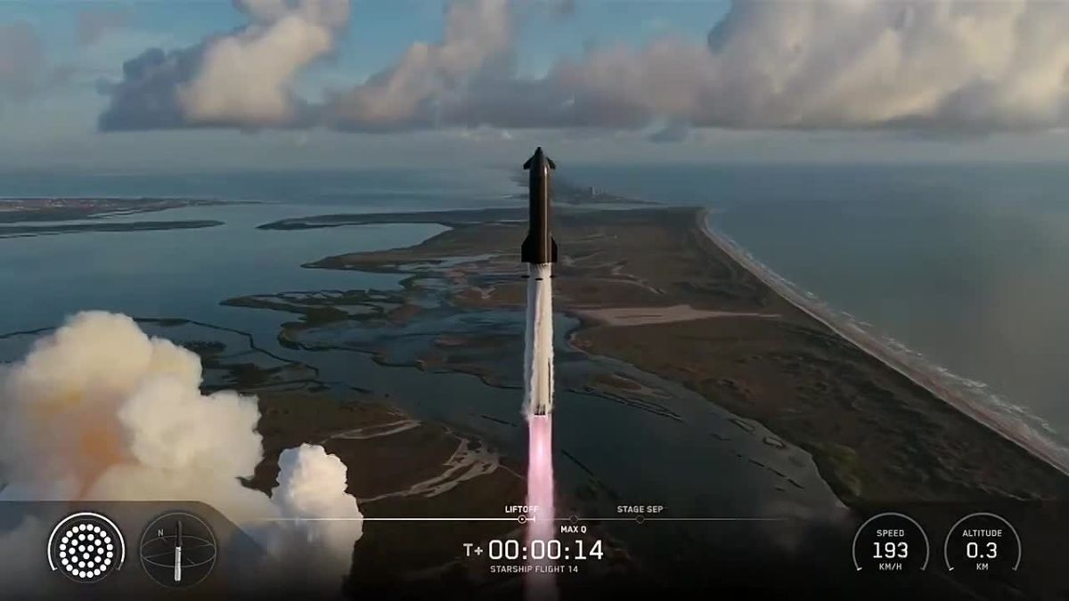 Олег Царёв: Зрелищно: Корабль Илона Маска Starship впервые вышел на орбиту Земли Не обошлось без драмы: во время подъёма у корабля отказал один из шести двигателей. И даже обсуждался вариант утопить Starship в Индийском...