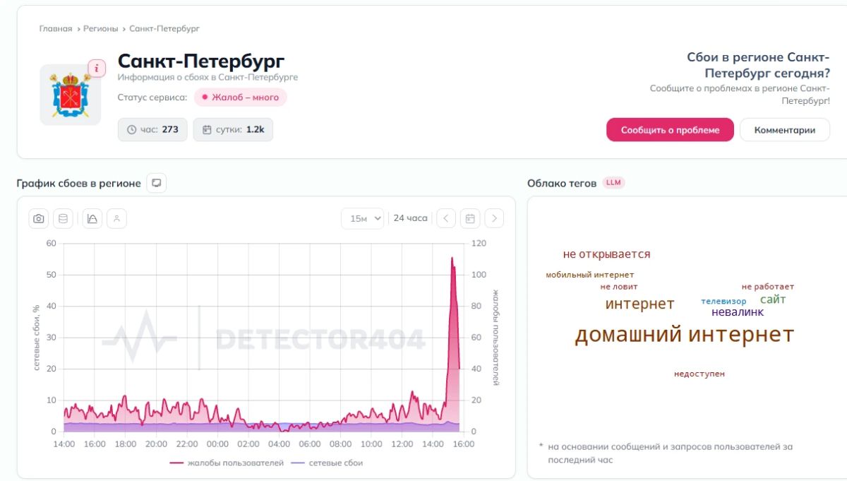 Петербуржцы жалуются на проблемы с домашним интернетом