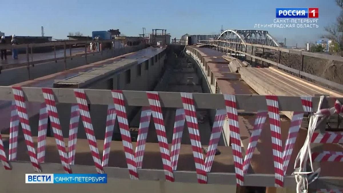 Цимбалинский путепровод готов на три четверти