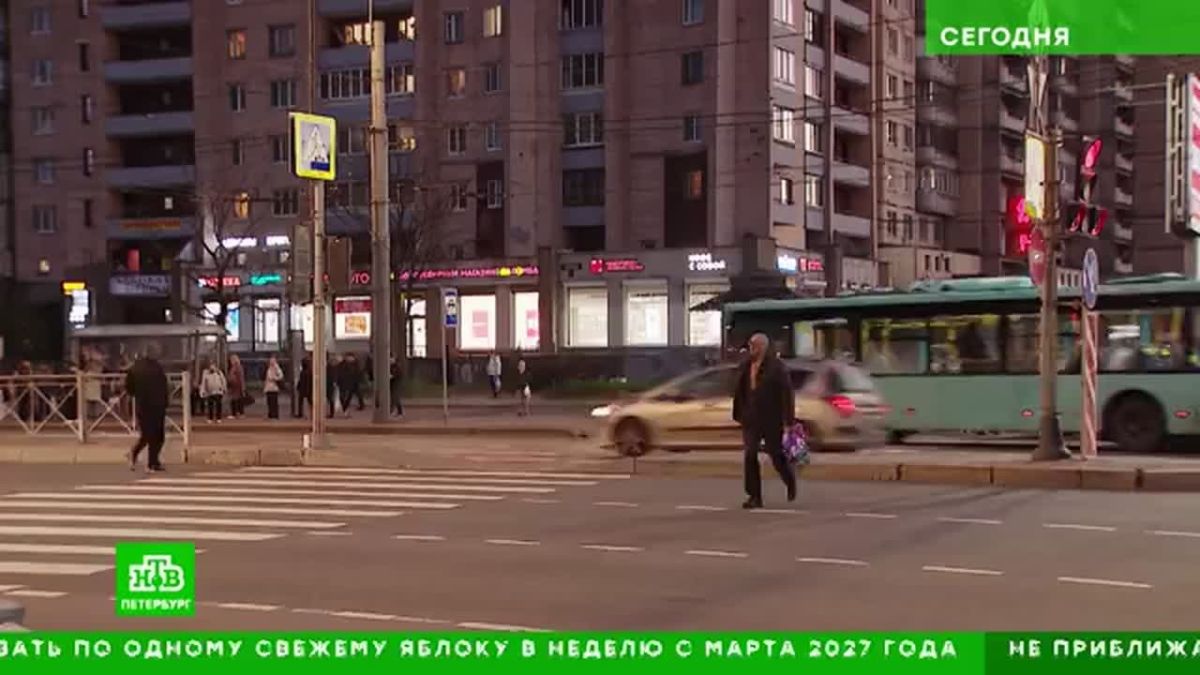 Долгое ожидание зеленого сигнала светофора на перекрестках Петербурга нервирует и водителей, и пешеходов