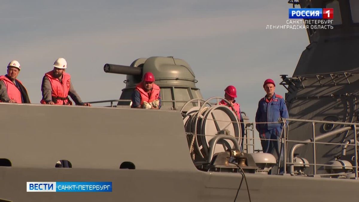 На СНСЗ спустили на воду тральщик "Семен Агафонов" проекта "Александрит"