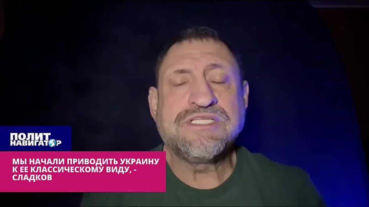 Мы начали приводить Украину к её классическому виду – Сладков