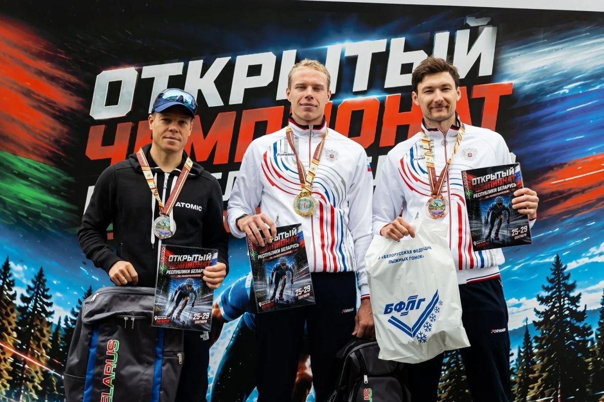Ленинградец завоевал две медали на Открытом чемпионате Республики Беларусь по лыжероллерам