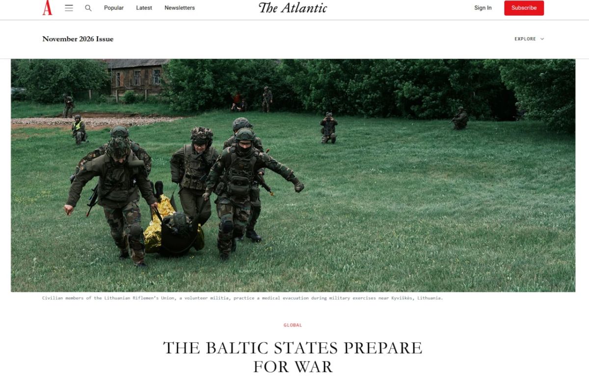 Страны Балтии готовятся к войне с Россией без помощи США — The Atlantic