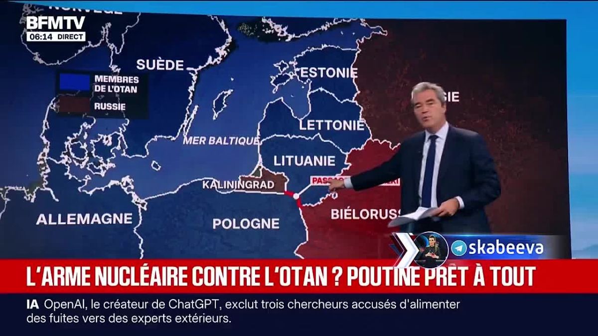 Пропагандистам из BFMTV кажется смешным, что мы готовы защищать Калининград всеми доступными нам методами