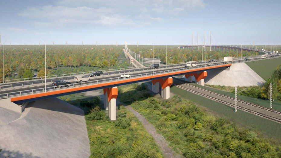 Для строительства первого этапа КАД-2 начали готовить территорию