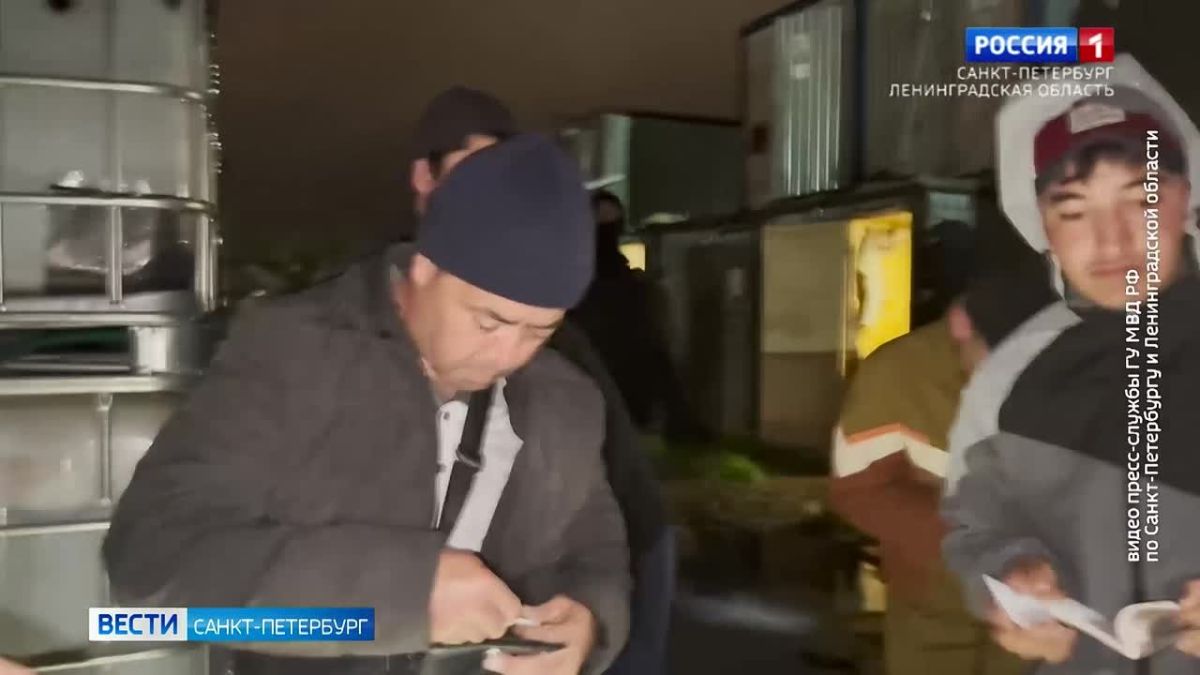На стройке на Пулковском шоссе обнаружили пятерых нелегалов
