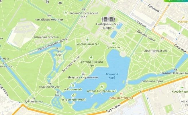Для Екатерининского парка разработают проект реставрации двух плотин за 5,5 млн