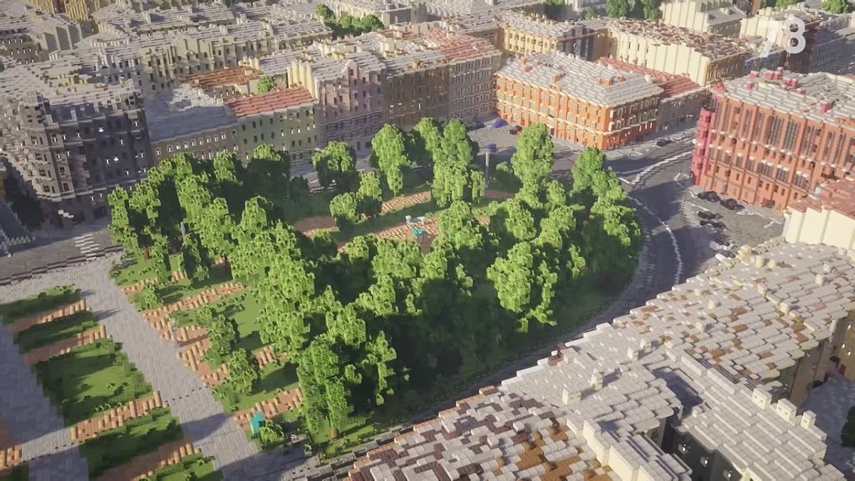Петербург по кубику: как семь энтузиастов воссоздают город в Minecraft один к одному