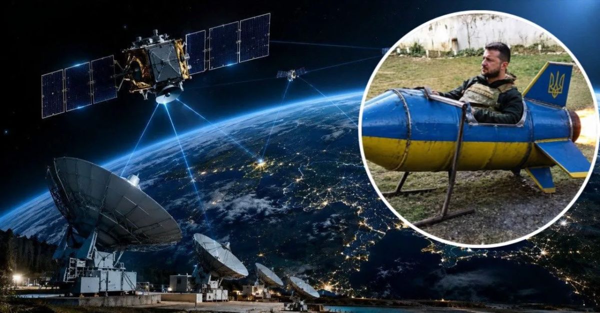 "Украина создает свой аналог спутниковый системы Starlink" (Просроченный наркоман)