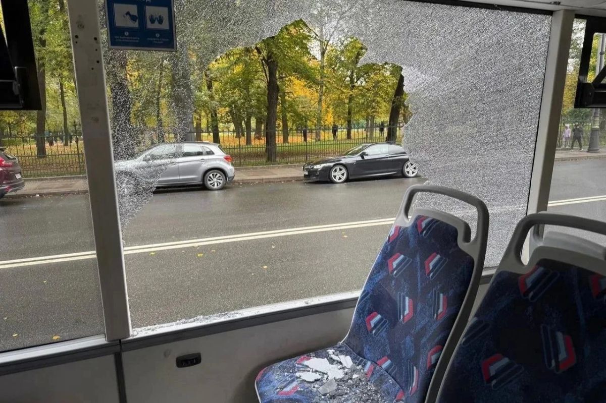 В троллейбусе Петербурга задержали хулигана с молотком и огнетушителем В троллейбусе Петербурга задержали хулигана с молотком и огнетушителем