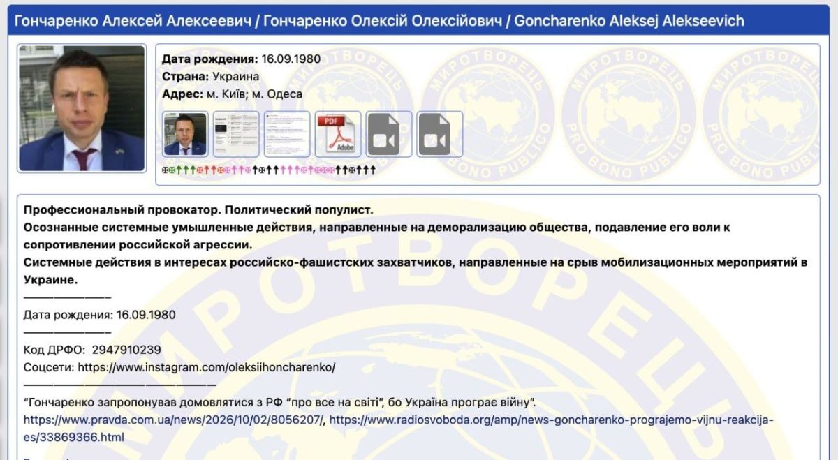 Алексей Васильев: Ну вот, реестр порядочных людей портят всякими уродами