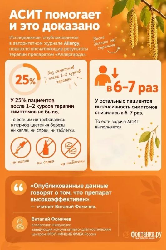 Весной у многих петербуржцев цветение берёз вызывает не радость, а слёзы, насморк и зуд в глазах, а у некоторых ещё и проблемы с яблоками из-за перекрёстной аллергии